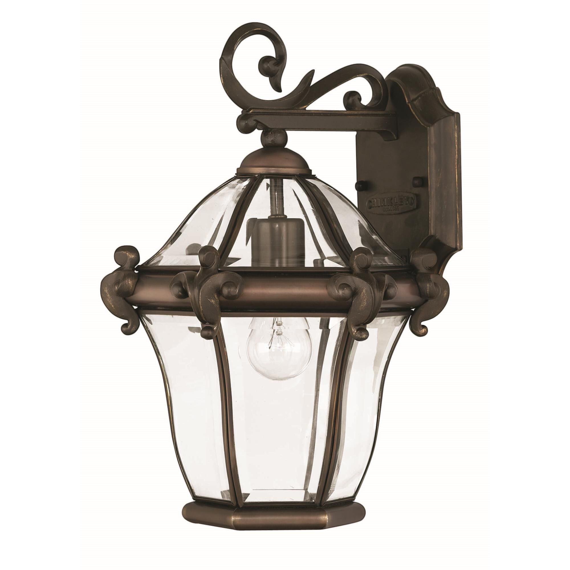 Hinkley Lighting San Clemente 13 Inch Tall Outdoor Wall Light